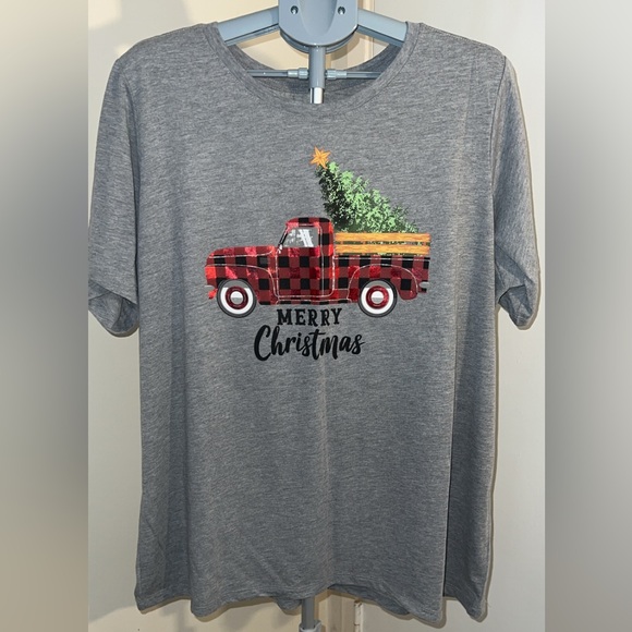 Holiday Time Women's Christmas T-Shirt - Picture 2 of 5